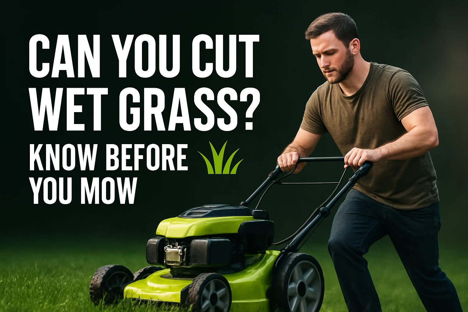 can-you-cut-wet-grass