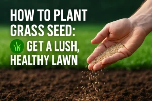 How to Plant Grass Seed: Get A Lush, Healthy Lawn