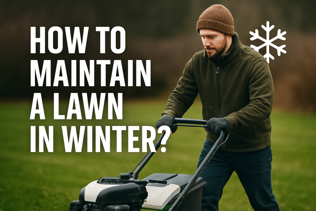 How to Maintain a Lawn in Winter?