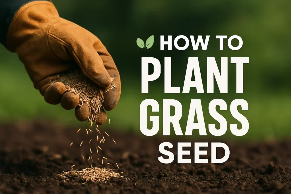 how to plant grass seed