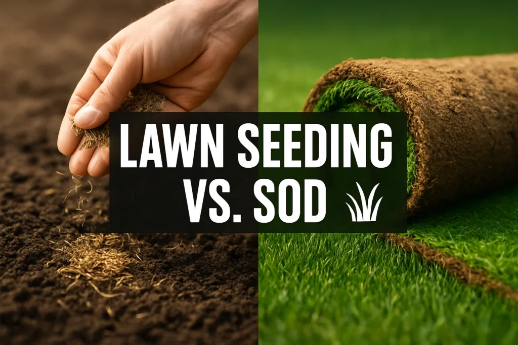 Lawn Seeding vs. Sod: Which Is the Best Choice for Your Lawn?