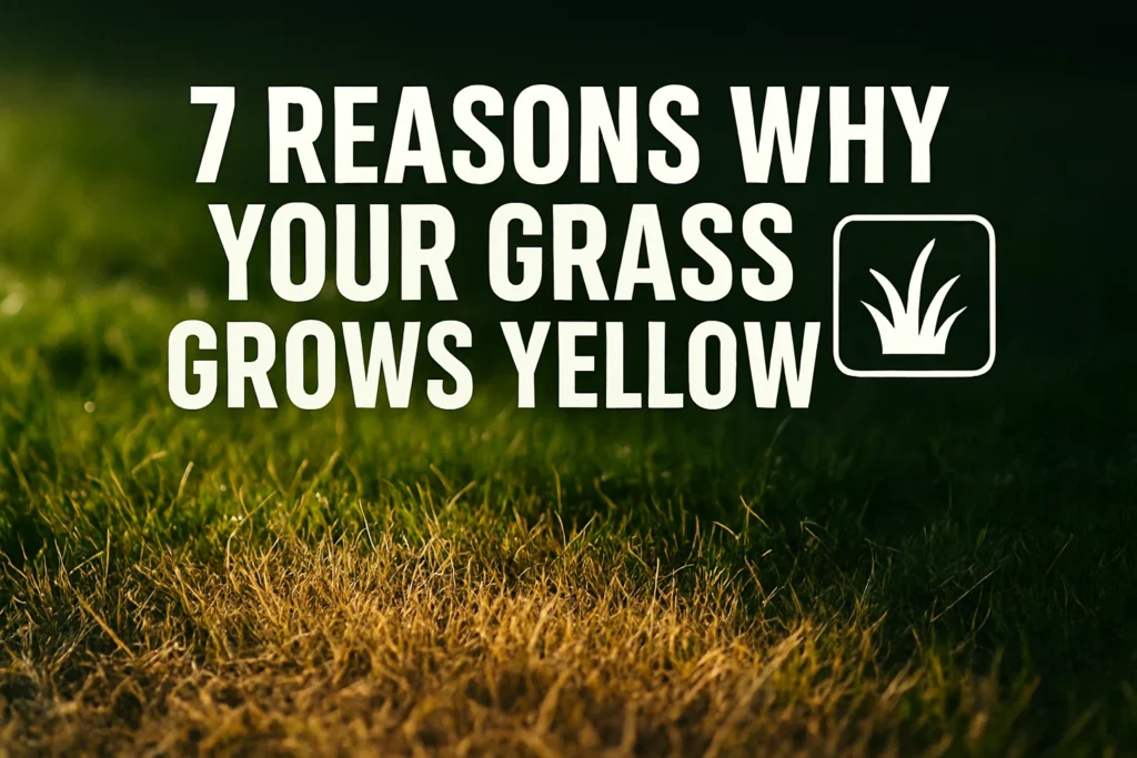 Reasons Why Your Grass Is Turning Yellow and How to Fix Each