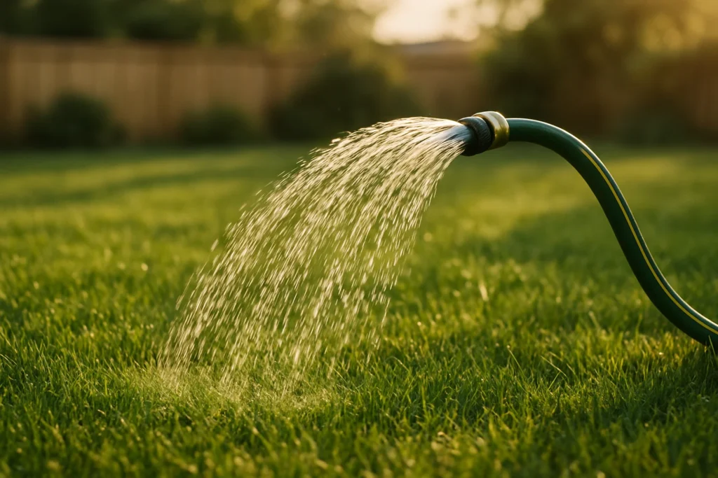 Watering Tips for a Healthy Law