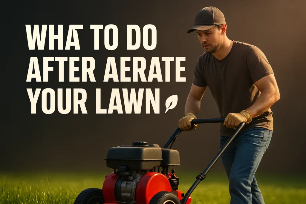 What to Do After Aerate Your Lawn