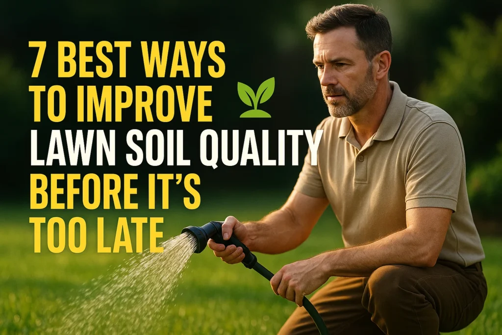 7 Best Ways to Improve Lawn Soil Quality Before It's Too Late