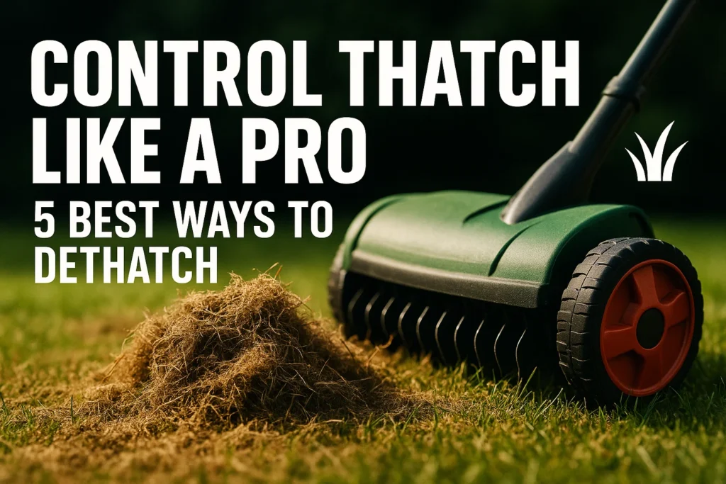 Control Thatch Like A Pro 5 Best Ways to Dethatch