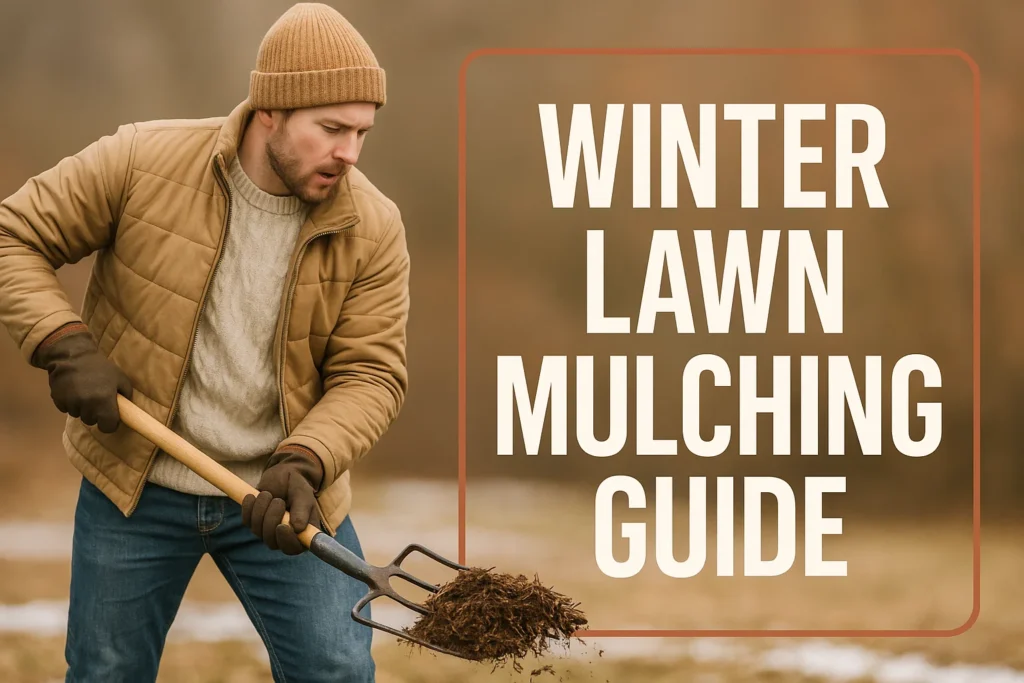 winter lawn mulching guide