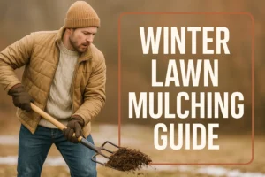 winter lawn mulching guide
