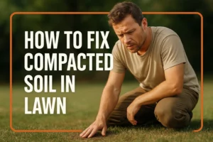 How to fix compacted soil in Lawn