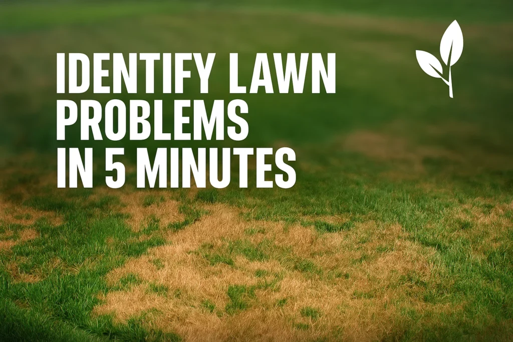 Identify Lawn Problems in 5 Minutes