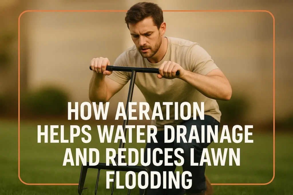 How Aeration Helps Water Drainage and Reduces Lawn Flooding